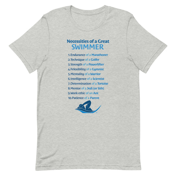 Necessities of a Swimmer