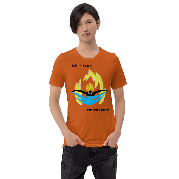 When I Race, I'm Over 9000!