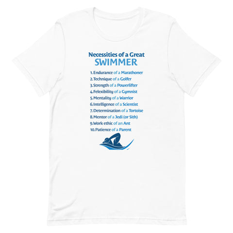 Necessities of a Swimmer